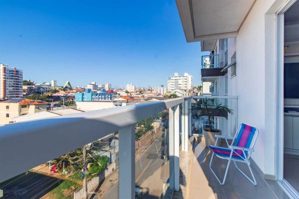 Sacada com vista mar